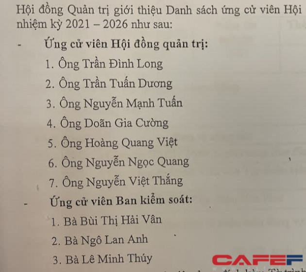 [Live ĐHCĐ Hoà Phát] Quý 1 lãi sau thuế 7.000 tỷ đồng, gấp 3 lần cùng kỳ năm trước, tăng cổ tức lên 40% - Ảnh 7.