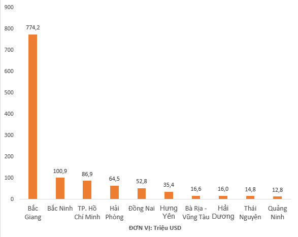 Lộ diện địa phương chiếm hơn 1/2 vốn FDI đăng ký cấp mới của cả nước ngay trong tháng đầu năm - Ảnh 1.