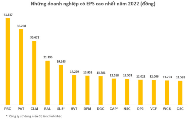 Lộ diện quán quân EPS trên sàn chứng khoán - Ảnh 1.