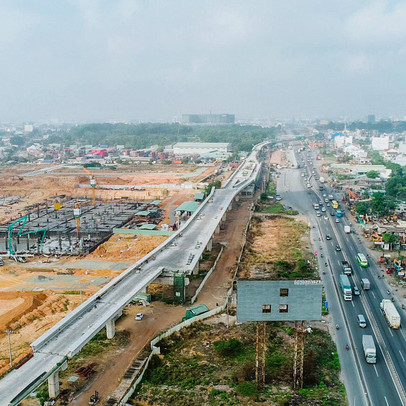 Lộ diện vùng tứ giác địa ốc đầy sôi động quanh Sân bay Long Thành