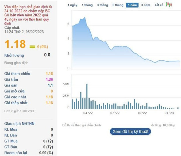 Lỗ kỷ lục năm 2022, một doanh nghiệp “họ” FLC bất ngờ thông báo tìm được đơn vị kiểm toán cho BCTC bán niên - Ảnh 1.