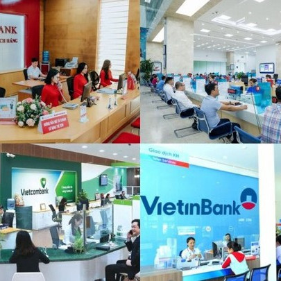 Lợi nhuận các ngân hàng tư nhân lớn chậm lại, Vietcombank, VietinBank và BIDV trở thành điểm tựa cả ngành