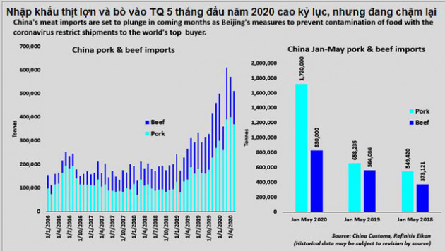 Lũ lụt ở Trung Quốc có thể khiến giá thịt lợn thế giới tăng mạnh - Ảnh 3.