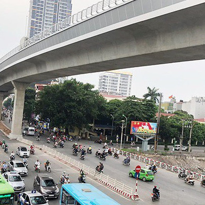 Lùi tiến độ vận hành đoạn trên cao đường sắt Nhổn - Cầu Giấy