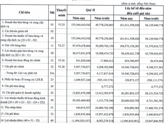 Lùm xùm với dự án Nhơn Đức, Vạn Phát Hưng vẫn báo lãi đột biến gấp 6 lần trong quý 2/2020 với 31 tỷ đồng - Ảnh 1.