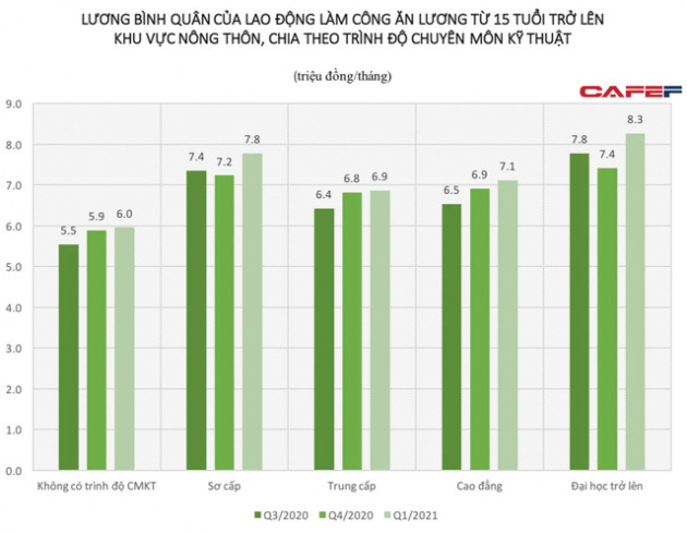 Lương lao động sơ cấp nghề Việt Nam cao hơn hẳn so với lao động trung cấp hay cao đẳng: Chuyên môn có phản ánh đúng thu nhập? - Ảnh 3.