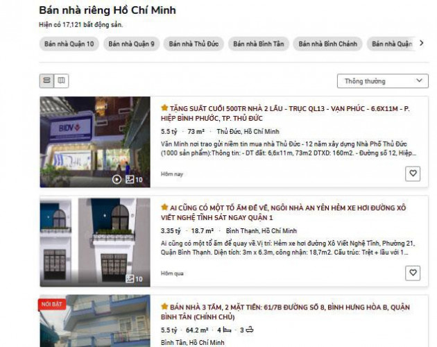  Lượng tin đăng bán nhà đất cuối năm tăng kỷ lục - Ảnh 3.