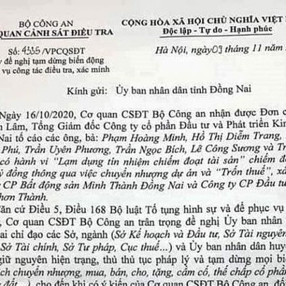 Lý do tạm đình chỉ điều tra vụ án liên quan hai ái nữ của Chủ tịch Tân Hiệp Phát