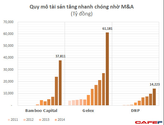 Ma trận sở hữu của hệ sinh thái DNP-Tasco đang dậy sóng trên sàn: Liên tiếp M&A hàng chục công ty, lặp lại phương pháp thành công của Gelex? - Ảnh 2.