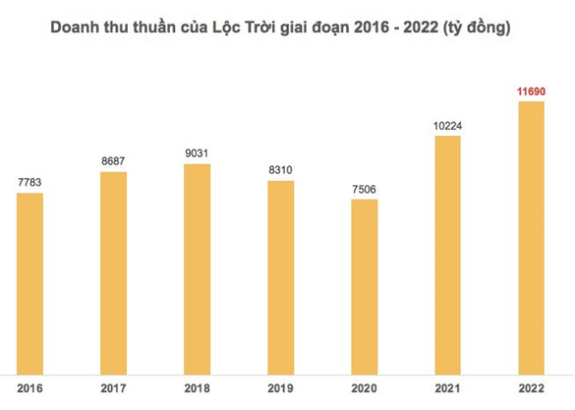 Mảng lương thực tăng trưởng mạnh, Lộc Trời (LTG) lập doanh thu kỷ lục gần 12.000 tỷ đồng trong năm 2022 - Ảnh 2.