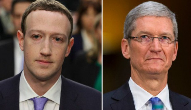 Mark Zuckerberg cấm các giám đốc cấp cao của Facebook sử dụng iPhone, nguyên nhân là do Tim Cook