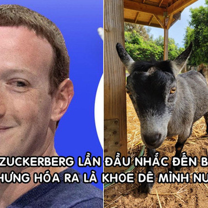 Mark Zuckerberg khoe ảnh nuôi dê, đặt tên là Bitcoin: Hút hơn 400.000 lượt thích sau hơn 3 giờ đăng tải