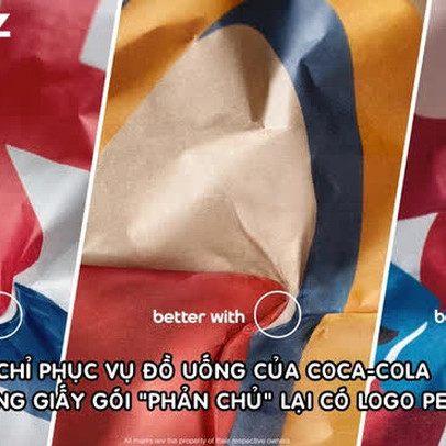 Marketing 'xoắn não' như Pepsi: Chỉ ra logo của mình trên giấy gói của những chuỗi đồ ăn nói không với Pepsi