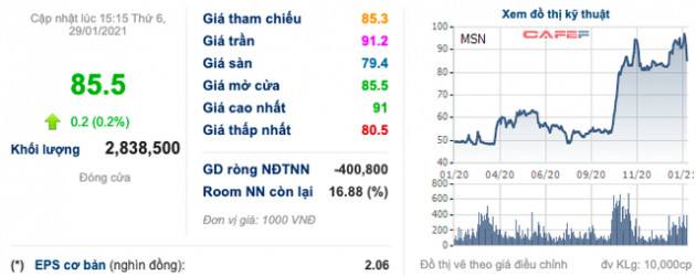 Masan (MSN) đạt 1.234 tỷ lợi nhuận ròng trong năm 2020, chuỗi Vinmart, Vinmart+ chính thức đạt EBITDA dương - Ảnh 4.