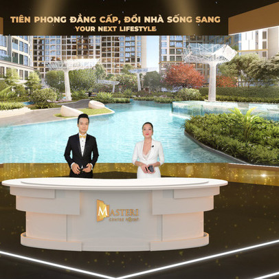 Masteri Centre Point ứng dụng công nghệ giới thiệu sản phẩm trực tuyến