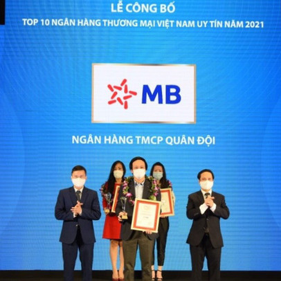 MB khẳng định uy tín, vị thế thương hiệu uy tín năm 2021