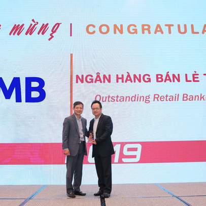 MB nhận giải "ngân hàng bán lẻ tiêu biểu" và "ngân hàng đồng hành cùng doanh nghiệp nhỏ và vừa"