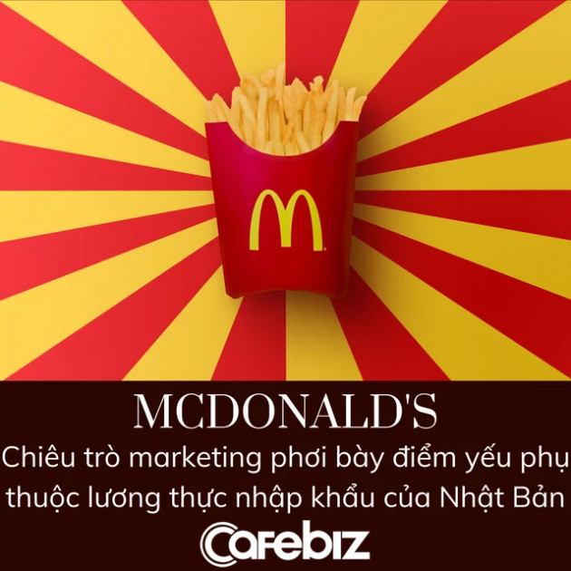 McDonald’s ngừng bán khoai tây chiên tại Nhật Bản: Chiêu trò marketing và nỗi đau của nền kinh tế lớn thứ 3 thế giới khi không thể tự nuôi 126 triệu người - Ảnh 2.