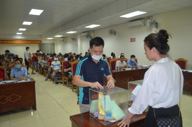 Mê Linh: Đấu giá thành công 33 lô đất “vàng” tại thị trấn Chi Đông, giá trúng cao nhất 93 triệu đồng/m2