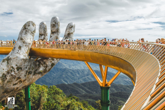 Mê mẫn với dự án cây cầu vàng trên đỉnh Bà Nà, không thua kém cầu treo Langkawi Sky (Malaysia) - Ảnh 3.