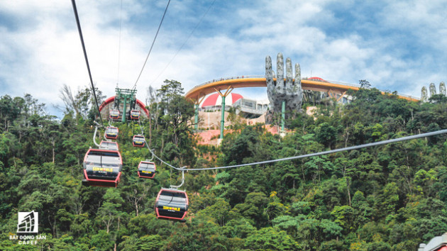 Mê mẫn với dự án cây cầu vàng trên đỉnh Bà Nà, không thua kém cầu treo Langkawi Sky (Malaysia) - Ảnh 4.