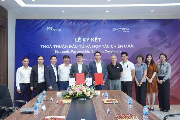 MK Group rót 4,5 triệu USD vào CNCTech, thúc đẩy liên minh chiến lược tăng lợi thế cạnh tranh của DN Việt trên thị trường toàn cầu - Ảnh 1.