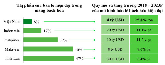 Mô hình bán lẻ hiện đại mới chỉ dừng lại ở Bách Hoá Xanh, VinMart, FPT Shop, Pharmacity… vẫn còn rất nhiều ngành đang chờ khai phá - Ảnh 3.