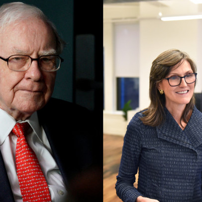 Mổ xẻ phong cách đầu tư trái ngược hoàn toàn của Warren Buffett và ‘thần tượng mới trên Phố Wall' Cathie Wood