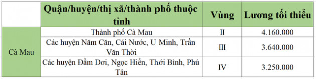 [Mới nhất] Bảng lương tối thiểu vùng chi tiết tại 63 tỉnh thành năm 2022 - Ảnh 12.