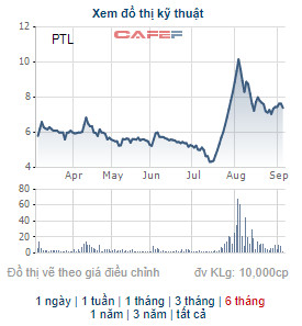 Một cá nhân vừa chi xấp xỉ 34 tỷ đồng mua thêm gần 5 triệu cổ phiếu Petroland (PTL) - Ảnh 1.