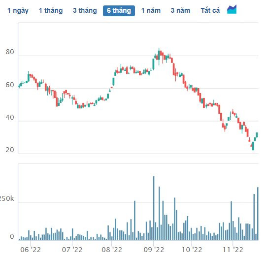 Một công ty xây dựng lãi đột biến gấp 30 lần, cổ phiếu bốc hơi 80% so với đỉnh, trên đường hồi phục trần 3 phiên liên tục - Ảnh 2.