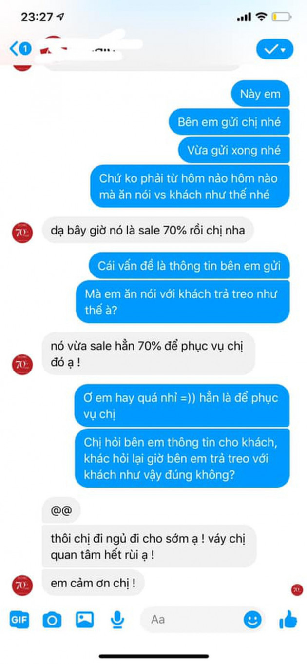  Một hãng thời trang cao cấp Hà Nội bị tố xử tệ với khách: Admin trả treo Giảm 70% chưa đủ rẻ?, đuổi khách “ngủ đi cho sớm”, quà xin lỗi là bánh trung thu kèm giấy ăn vò nát và tóc - Ảnh 3.