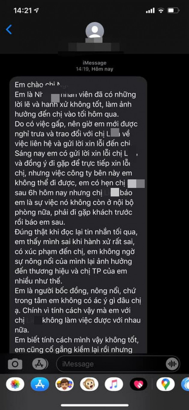  Một hãng thời trang cao cấp Hà Nội bị tố xử tệ với khách: Admin trả treo Giảm 70% chưa đủ rẻ?, đuổi khách “ngủ đi cho sớm”, quà xin lỗi là bánh trung thu kèm giấy ăn vò nát và tóc - Ảnh 7.