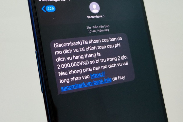 Một loạt ngân hàng tiếp tục cảnh báo lừa đảo qua tin nhắn SMS