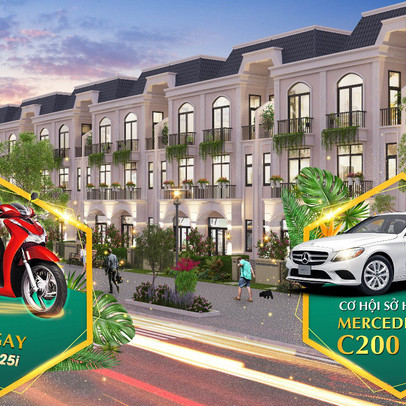 Mua nhà sang - Trúng xe xịn lên đến 1,4 tỷ đồng tại La Villa Green City Long An