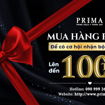 ‘Mua vàng trúng vàng’ – Đón siêu ưu đãi từ Prima