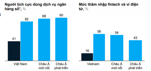 Mức độ thâm nhập của ngân hàng số, ví điện tử tại Việt Nam đang đến đâu? - Ảnh 1.