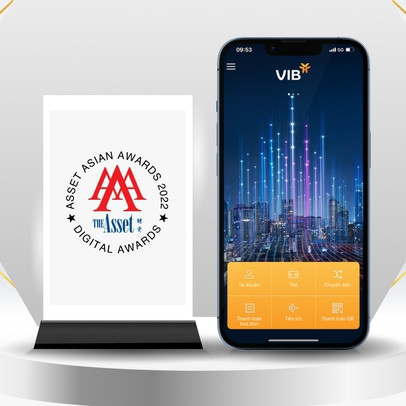 MyVIB được vinh danh là ứng dụng Ngân hàng di động tốt nhất Việt Nam