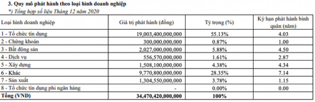 Năm 2020, doanh nghiệp hút 403.469 tỷ đồng vốn từ kênh trái phiếu - Ảnh 2.