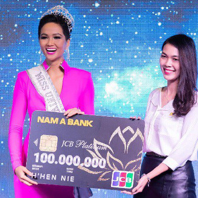Nam A Bank đồng hành cùng H’hen Niê tại cuộc thi Hoa Hậu hoàn vũ thế giới 2018