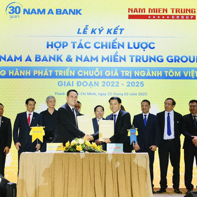 Nam A Bank ký kết hợp tác phát triển chuỗi giá trị ngành tôm Việt Nam, quy mô lên đến 30.000 tỷ đồng