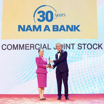 Nam A Bank nhận giải thưởng “Nơi làm việc tốt nhất châu Á”