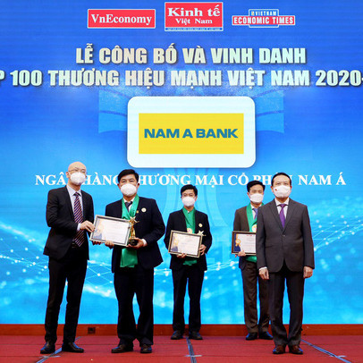 Nam A Bank – “Thương hiệu mạnh Việt Nam” 6 lần liên tiếp