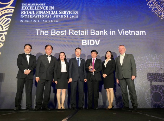 Năm thứ 4 liên tiếp BIDV được The Asian Banker vinh danh Ngân hàng bán lẻ tốt nhất Việt Nam - Ảnh 1.