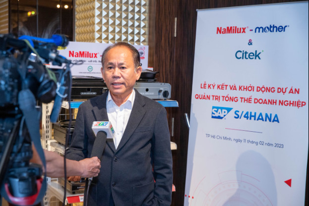 NaMilux hợp tác Citek chuyển đổi số hệ thống quản trị tổng thể doanh nghiệp - Ảnh 1.