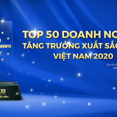 NCB lọt Top 50 Doanh nghiệp tăng trưởng xuất sắc nhất Việt Nam năm 2020 do Vietnam Report bình chọn