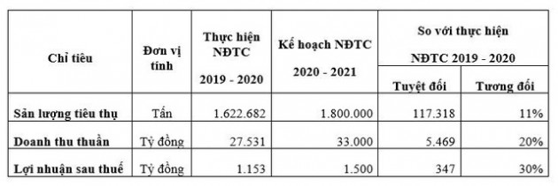 NĐTC 2020 – 2021: HSG đặt kế hoạch lãi 1.500 tỷ đồng, triển khai chuỗi siêu thị Hoa Sen Home - Ảnh 1.