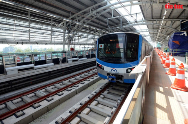 Ngắm tuyến Metro Bến Thành - Suối Tiên sắp đưa vào hoạt động