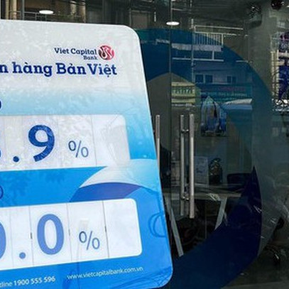 Ngân hàng Bản Việt đẩy lãi suất tiết kiệm lên 8,9%/năm