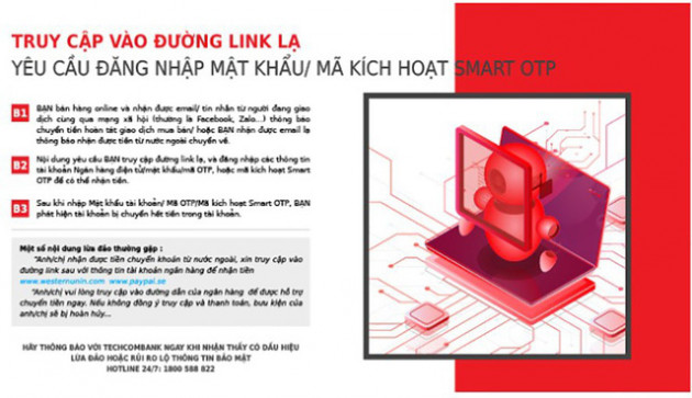 Ngân hàng lại ngồi trên lửa trước những website, fanpage… lừa đảo - Ảnh 1.